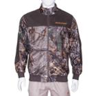 Men's Earthletics Camo Bonded Microfleece Jacket, Size: Large, Brown