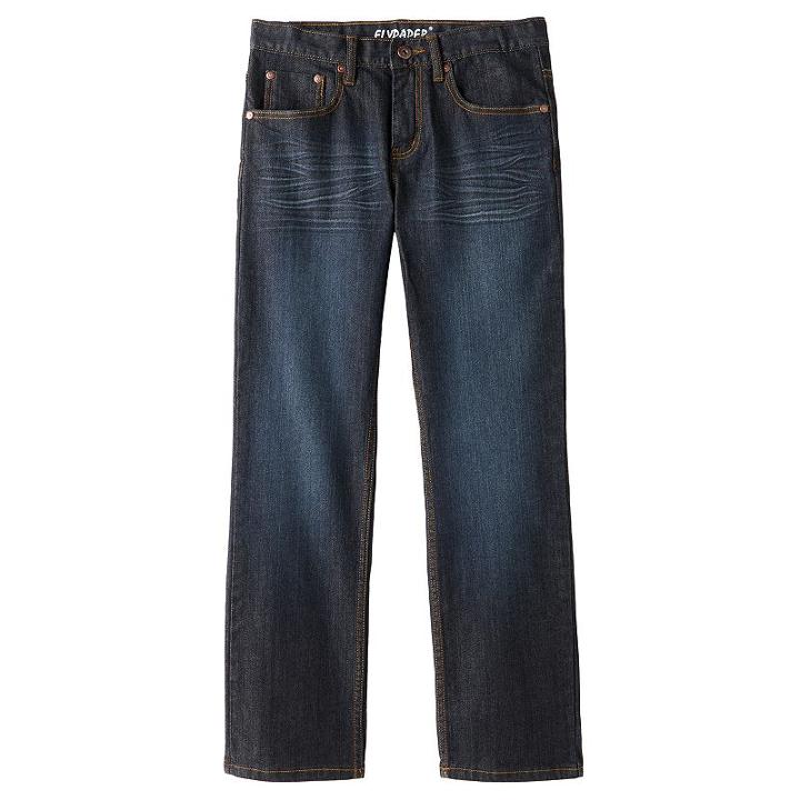 Boys 8-20 Flypaper Embossed Stretch Skinny Jeans, Boy's, Size: 8, Med Grey