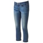 Juniors' Denizen From Levi's Low Rise Straight Crop, Girl's, Size: 9, Blue