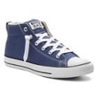 Adult Converse All Star Chuck Taylor Street Mid-top Sneakers, Size: M8w10, Blue (navy)