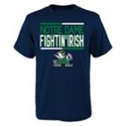 Boys 4-18 Notre Dame Fighting Irish Density Tee, Size: 8-10, Dark Blue