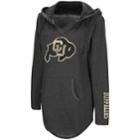 Women's Campus Heritage Colorado Buffaloes Hooded Tunic, Size: Small, Med Grey