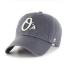Men's '47 Brand Baltimore Orioles Clean Up Cap, Blue (navy)