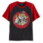 Boys 4-7 Looney Tunes Bugs Bunny & Daffy Duck Character Raglan Graphic Tee, Size: M 5-6, Dark Grey