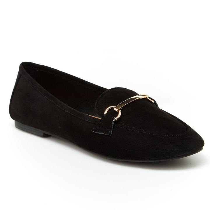 Unionbay Bits Women's Loafers, Teens, Size: 6, Black