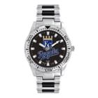 Game Time, Men's Kansas City Royals Heavy Hitter Watch, Silver