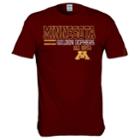 Men's Minnesota Golden Gophers Right Stack Tee, Size: Medium, Dark Red