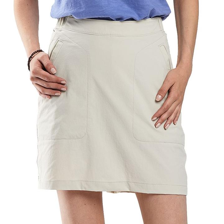 Women's Woolrich Geo Ii Skort, Size: Xl, Light Grey