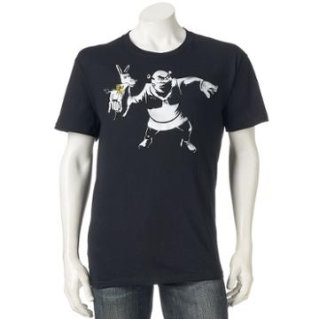 Men's Shrek Tee, Size: Medium, Black