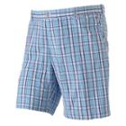 Big & Tall Izod Portsmouth Classic-fit Plaid Shorts, Men's, Size: 46, Dark Blue