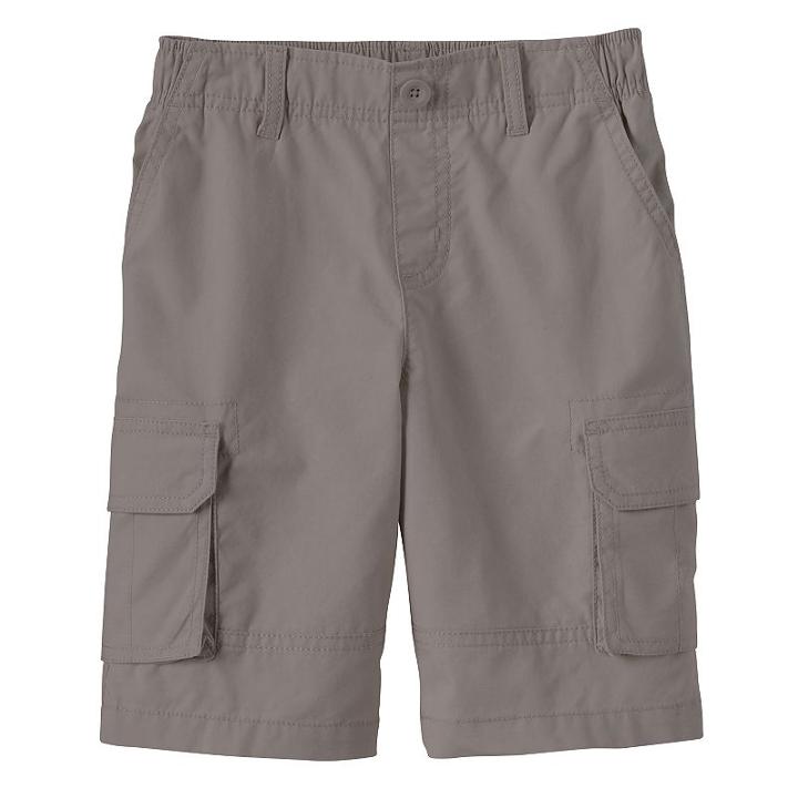 Boys 4-7x Sonoma Goods For Life&trade; Cargo Shorts, Boy's, Size: 4, Grey