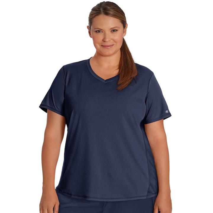 Plus Size Champion Vapor Select Tee, Women's, Size: 2xl, Dark Grey
