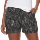 Women's Apt. 9&reg; Torie Twill Shorts, Size: 2, Black