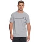 Men's Under Armour Charged-cotton Performance Golf Tee, Size: Medium, Med Grey