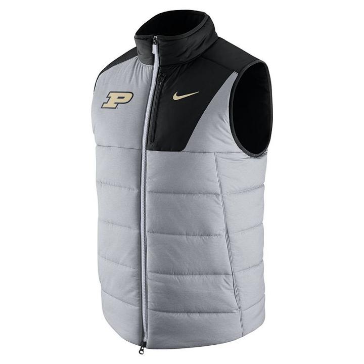 Men's Nike Purdue Boilermakers Player Vest, Size: Xxl, Dark Grey