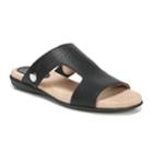 Lifestride Baha Women's Slide Sandals, Size: Medium (6.5), Black