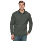 Big & Tall Croft & Barrow&reg; Classic-fit Easy-care Fleece Mockneck Pullover, Men's, Size: 2xb, Dark Green