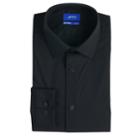 Men's Apt. 9&reg; Slim-fit Heiq Premium Flex No-iron Dress Shirt, Size: L-34/35, Black