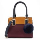 Apt. 9&reg; Sugar Pom-pom Mini Satchel, Women's, Red Other