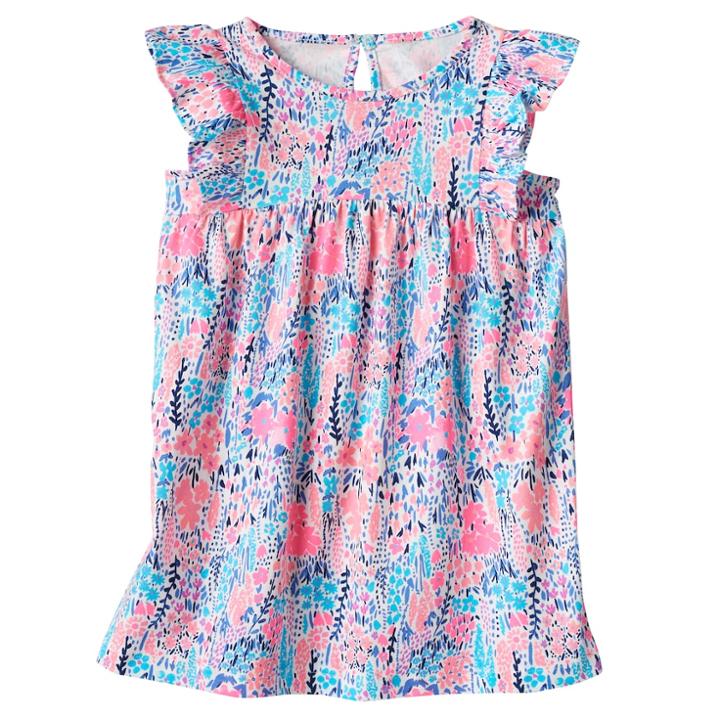 Girls 4-12 Oshkosh B'gosh&reg; Floral Printed Tunic, Size: 6