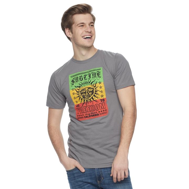 Men's Sublime Tee, Size: Large, Light Grey