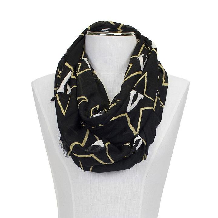Women's Zoozatz Vanderbilt Commodores Logo Infinity Scarf, Multicolor
