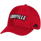 Adult Adidas Louisville Cardinals Structured Adjustable Cap, Men's, Red