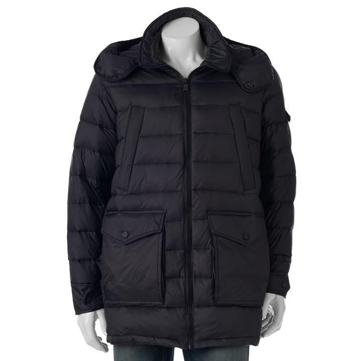 Men's Hemisphere Heavyweight Down Parka, Size: Large, Black