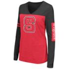 Women's Campus Heritage North Carolina State Wolfpack Distressed Graphic Tee, Size: Xl, Med Red
