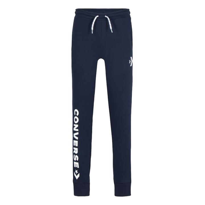 Boys 8-20 Converse Star Chevron Logo Fleece Pants, Size: Medium, Blue (navy)