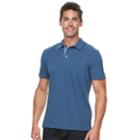 Men's Sonoma Goods For Life&trade; Classic-fit Striped Pocket Polo, Size: Large, Blue (navy)