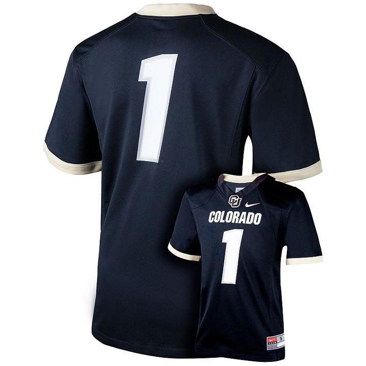 Boys 8-20 Nike Colorado Buffaloes Replica Jersey, Boy's, Size: Xl, Black