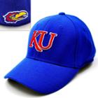 Top Of The World Kansas Jayhawks Premium Collection Baseball Cap - Men, Blue