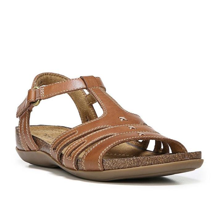 Naturalsoul By Naturalizer Nadia Women's Sandals, Size: 8.5 Wide, Brown