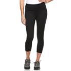 Women's Columbia Stinson Tilt Solid Capri Leggings, Size: Xlrg Av/rg, Grey (charcoal)