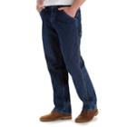 Big & Tall Lee Dungarees Flex-waist Carpenter Jeans, Men's, Size: 46x32, Med Blue