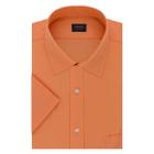 Men's Arrow Slim-fit Poplin Wrinkle-free Dress Shirt, Size: L-36/37, Med Orange