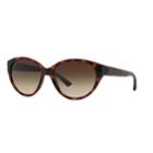 Dkny Dy4120 57mm Oval Gradient Sunglasses, Women's, Med Brown