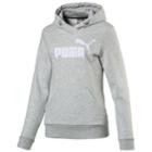 Women's Puma Elevated Logo Graphic Hoodie, Size: Small, Grey Other