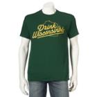 Men's Drink Wisconsinbly Tee, Size: Small, Dark Green