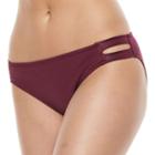Women's Apt. 9&reg; Strappy Hipster Bikini Bottoms, Size: Xl, Drk Purple