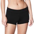 Women's Nike Solid Boyshort Bottoms, Size: Medium, Black