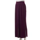 Women's Studio 253 Shirred Maxi Skirt, Size: Small, Lt Purple