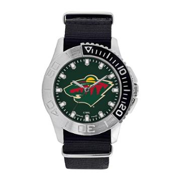 Men's Game Time Minnesota Wild Starter Watch, Black