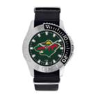 Men's Game Time Minnesota Wild Starter Watch, Black