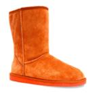 Lamo Classic Women's Mid-calf Fleece Boots, Size: 10, Med Orange