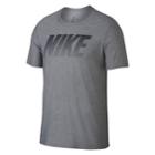 Men's Nike Dry Logo Tee, Size: Small, Dark Grey
