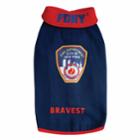 Royal Animals Fdny Fire Badge Dog Sweatshirt, Adult Unisex, Size: Small, Blue