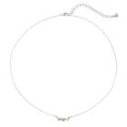 Lc Lauren Conrad Two Tone Triple Heart Necklace, Women's, Silver