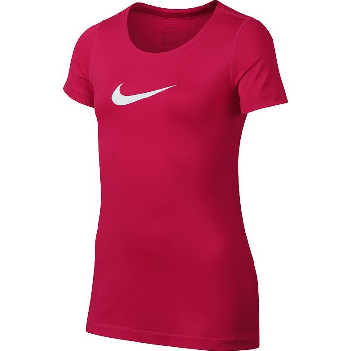 Girls 7-16 Nike Dri-fit Training Tee, Size: Large, Brt Pink